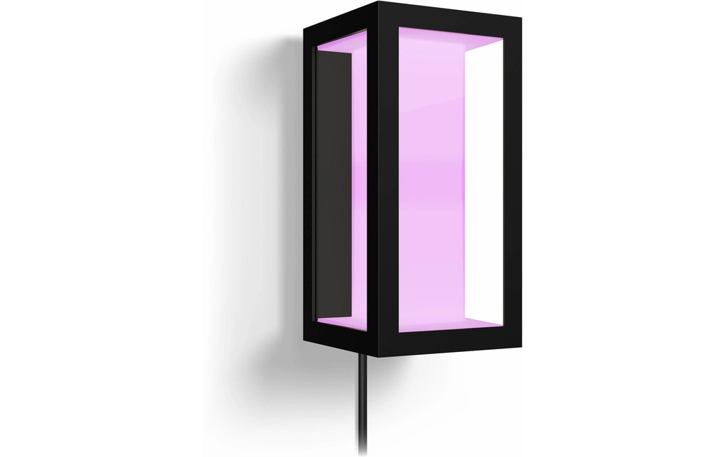 Philips Hue White & Col. Amb. Impress Applique murale extension noire