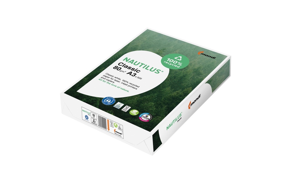 NAUTILUS Nautilus classic A3 80g (500 pces)
