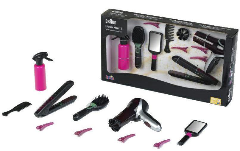 Klein-Toys BRAUN Set de coiffure Mega