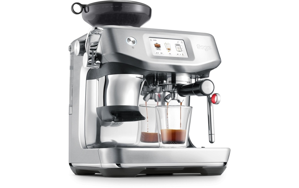 Sage the Barista Touch Impress Cold Brushed Stainless Steel