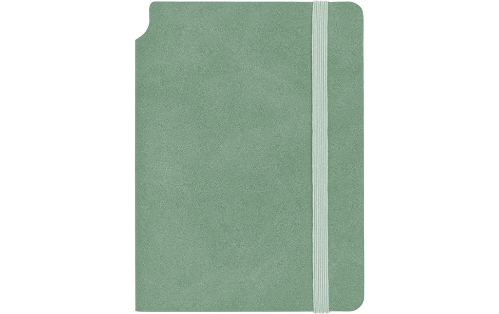 Kolma Bloc-notes Smooth A6, Vierge, turquoise