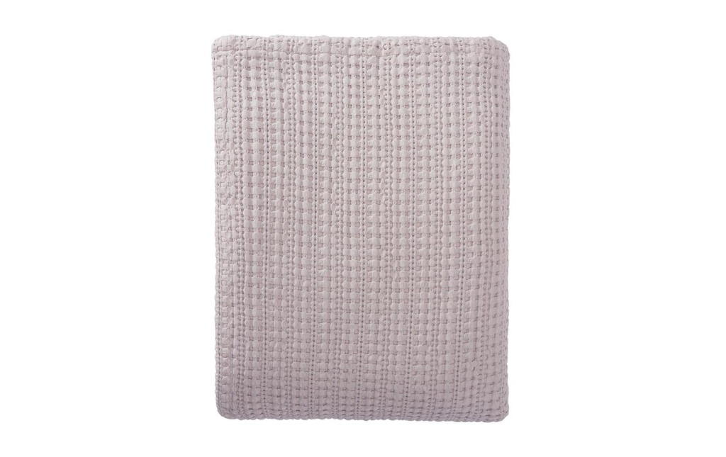 Urbanara Couvre-lit Anadia 220 x 240 cm, Mauve