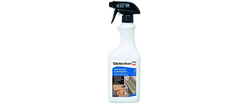 Glutoclean Nettoyant et dégriseur pour teck 0.75 l, 1 Pièce/s