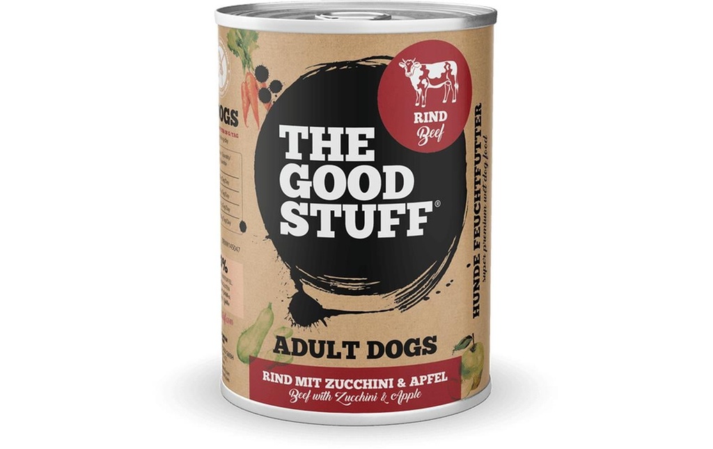 The Goodstuff Alimentation humide Bœuf &amp; courgettes Adult 400g