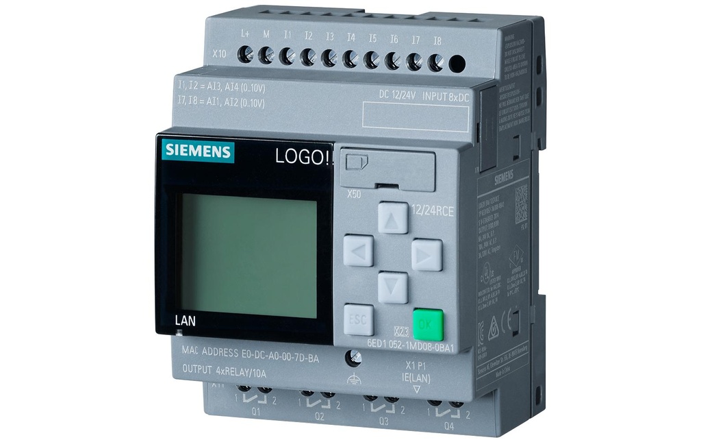 Siemens LOGO! 8.4 24RCE AC/DC Dispositif de base