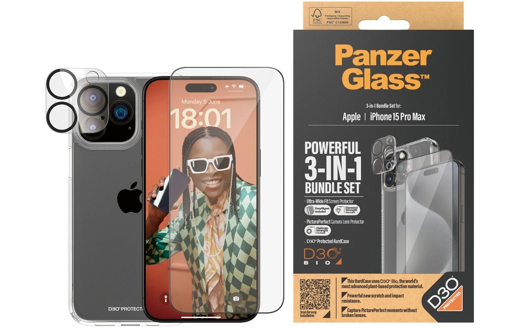 CARE 3-in-1 Bundle iPhone 15 Pro Max