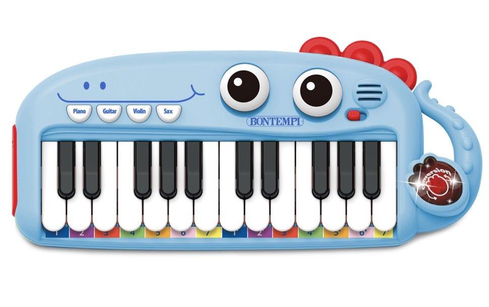 Bontempi Instrument de musique Clavier électronique bleu 24 touches