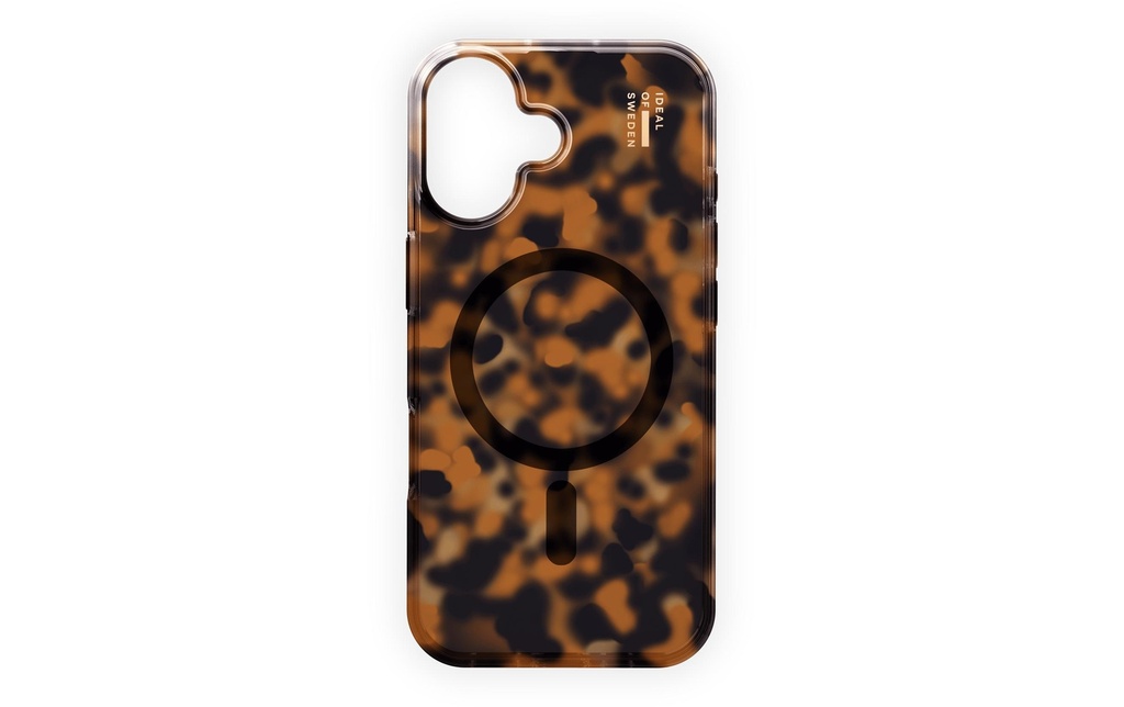Ideal of Sweden Coque arrière Clear Case iPhone 16 Tortoise