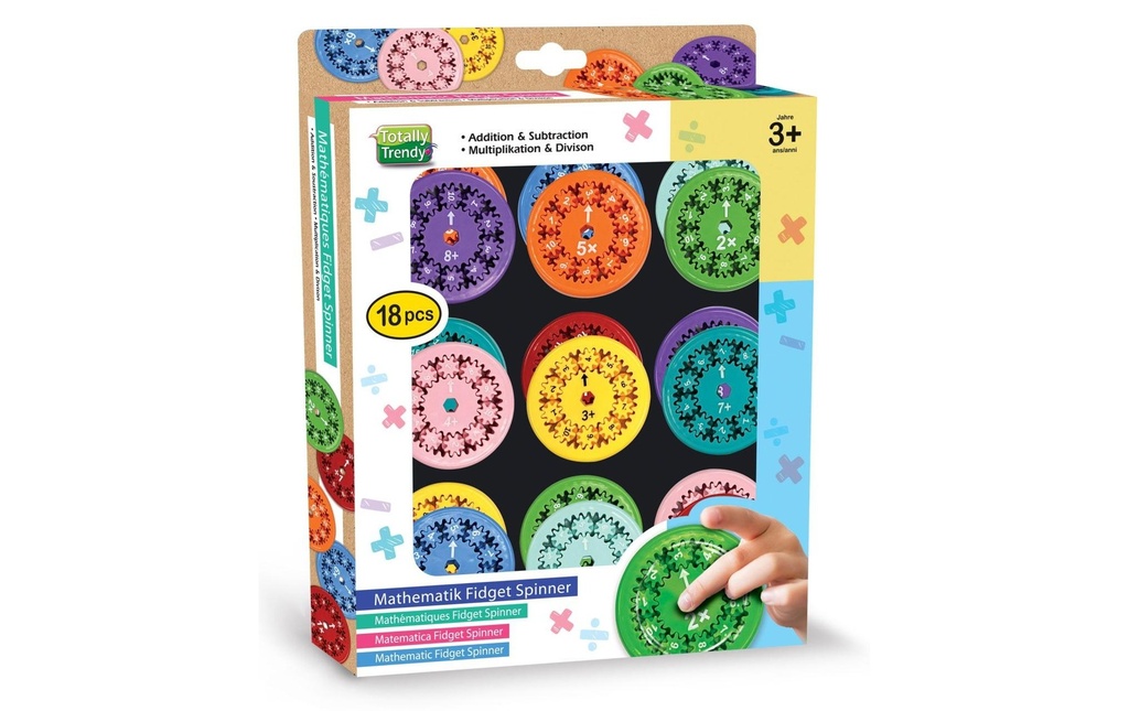 Totally Jeux d’enfant Tendance Mathématiques Fidget Spinner