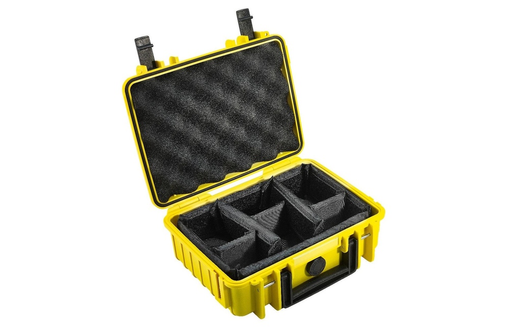 B&W Malette pour l’extérieur Typ 1000 RPD Jaune