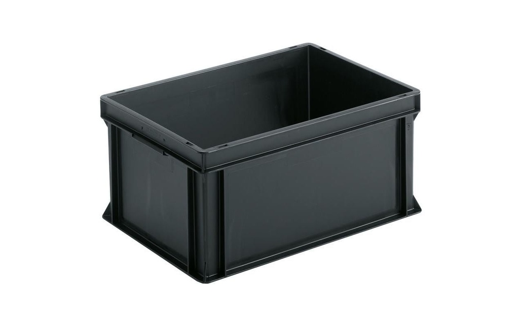 Utz Boîte empilable RAKO ESD 600 x 400 x 323 Noir