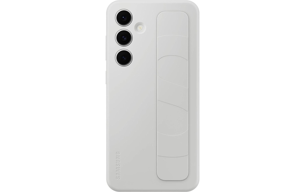 Samsung Coque arrière Standing Grip Case Galaxy S24 FE Grey