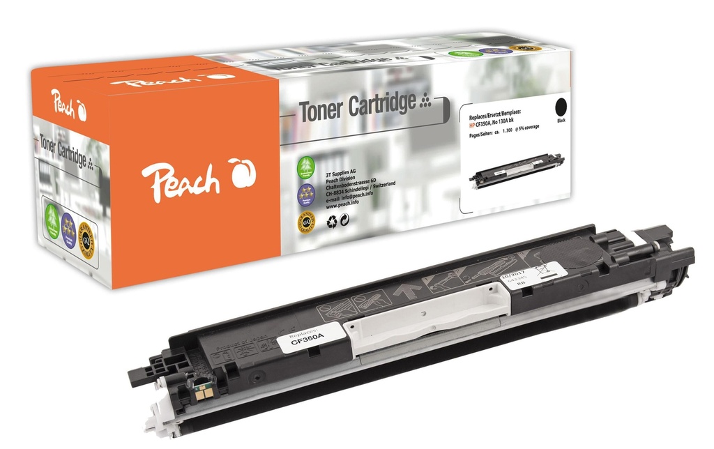 Peach Toner HP Nr. 130A (CF350A) noir