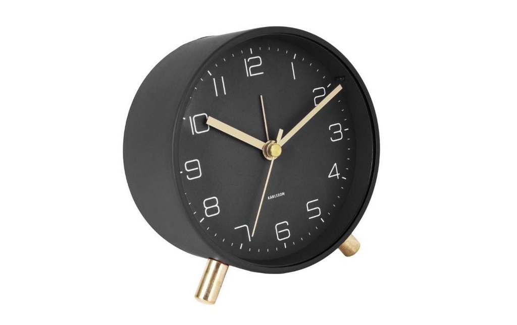 KARLSSON Réveil classique Lofty Noir