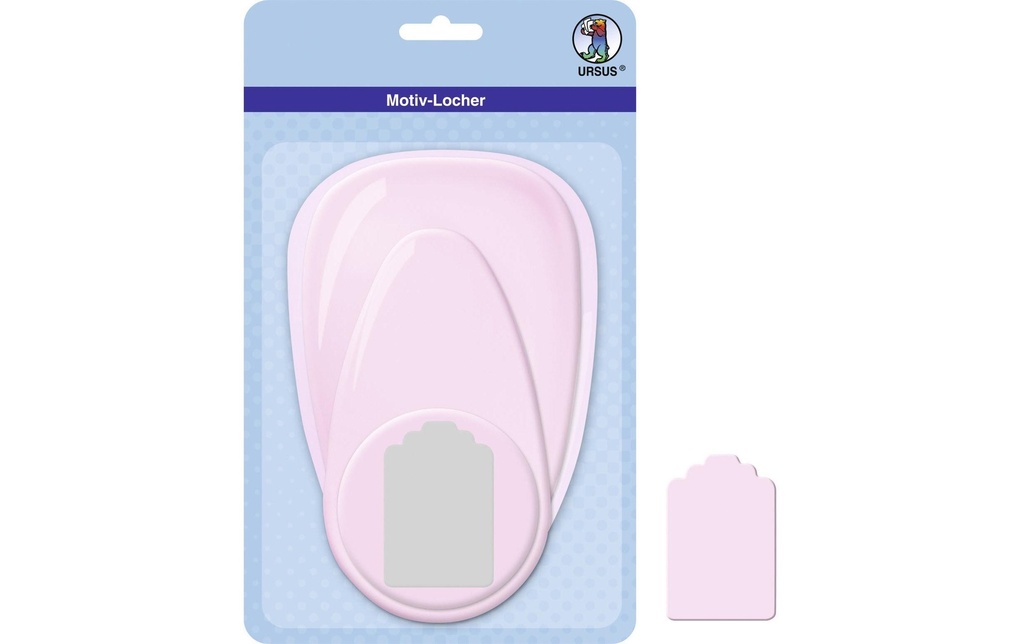 URSUS Perforatrice à motif Jumbo 7.6 cm, pendentif
