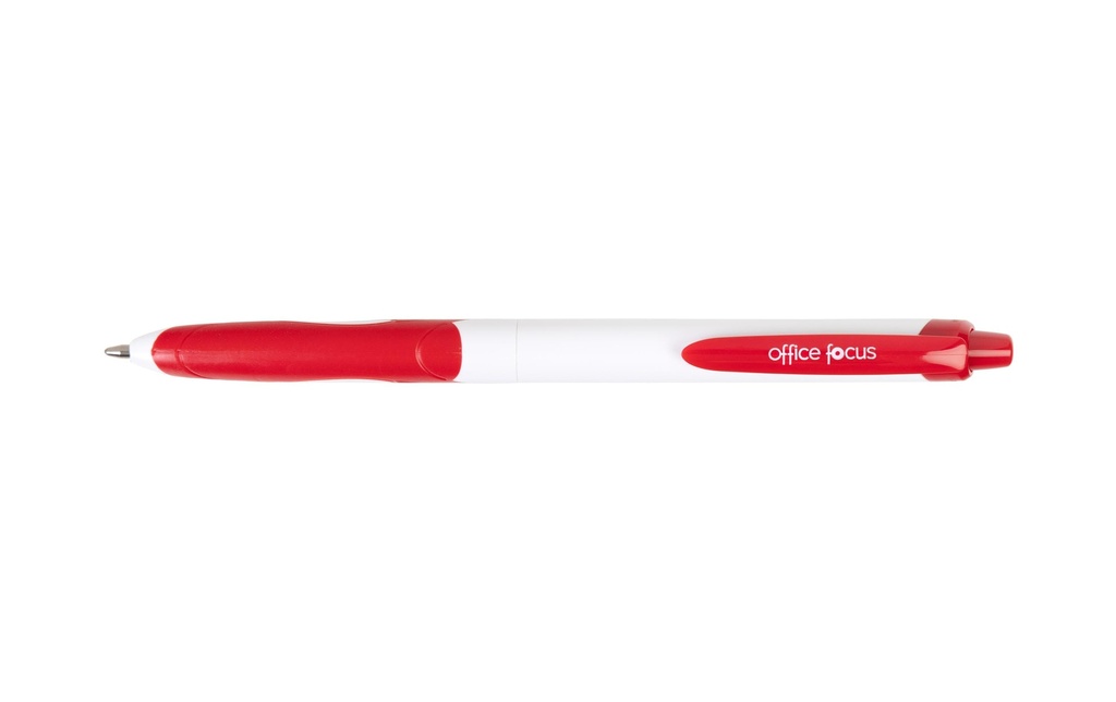 office focus Stylo bille Office Focus Mine 1 mm, Rouge, 12 pièces