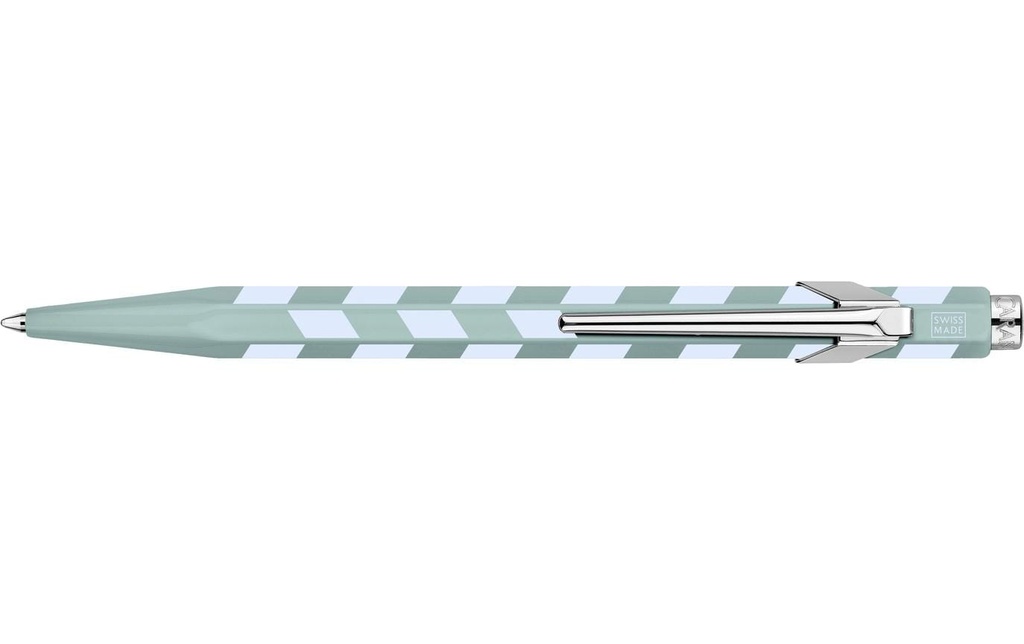 CARAN D'ACHE Stylo 849 Mosaic vert d'eau