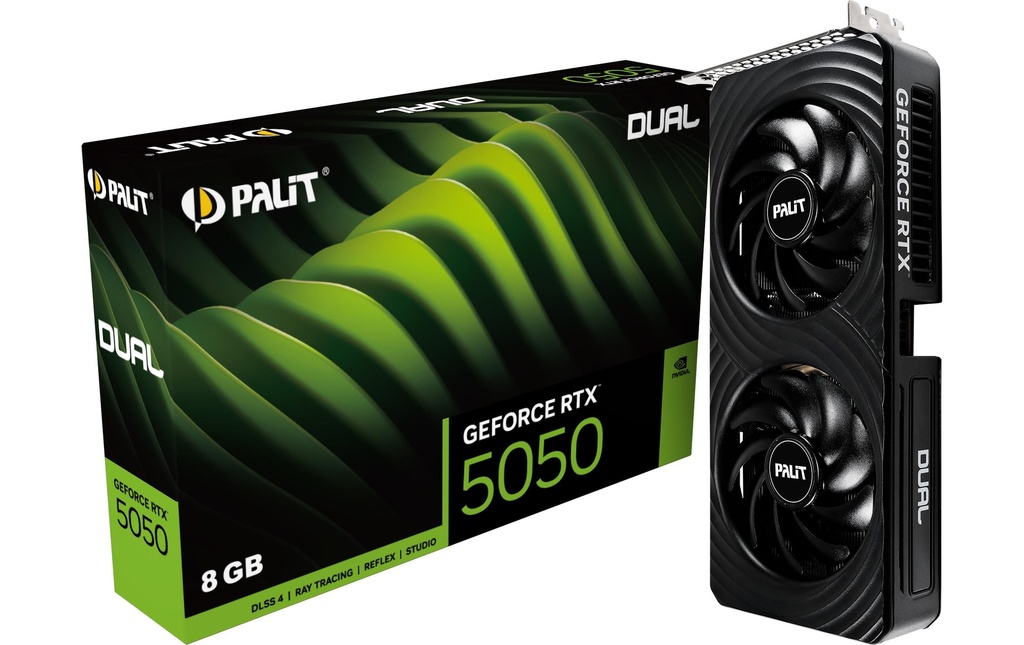 Palit Carte graphique RTX5050 Dual 8 GB GDDR6