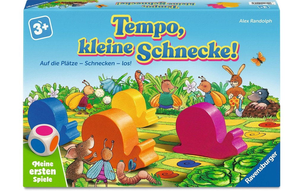 Ravensburger Jeu de marche Tempo, petit escargot! version allemande