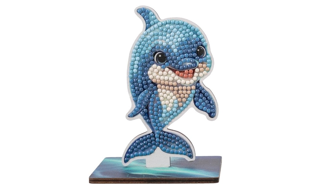 CRAFT Buddy Kits de bricolage Dolphin Crystal Art Wildlife Buddies