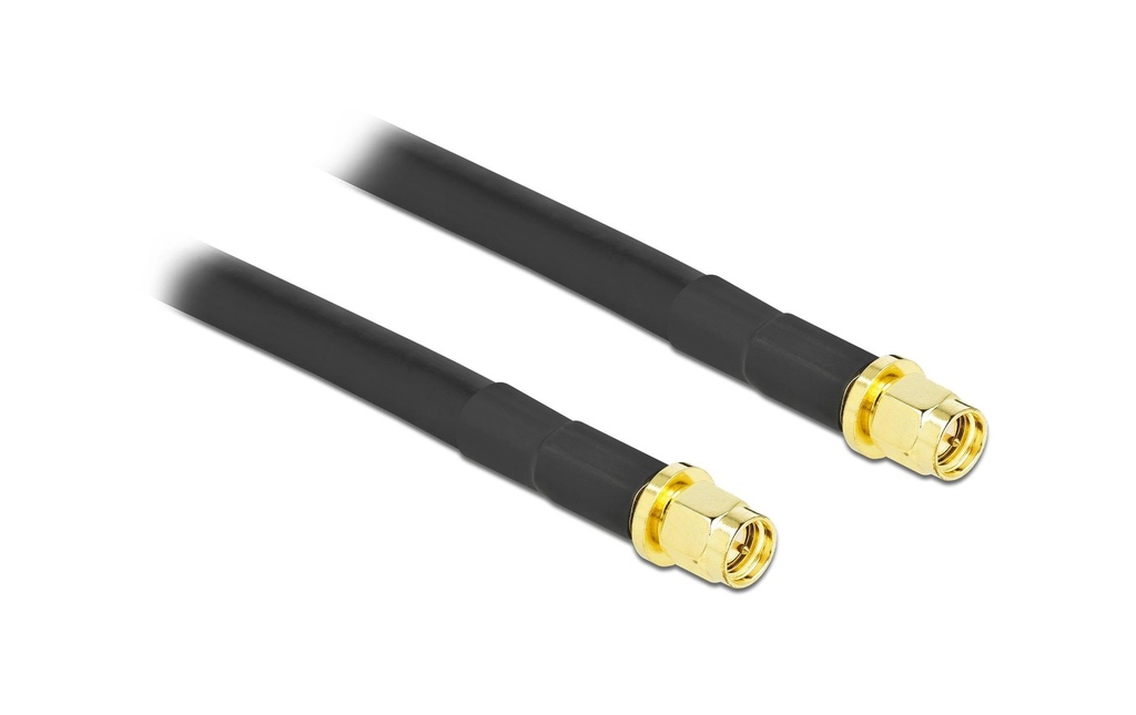 Delock Câbles d’antenne LTE/5G, LMR/CFD300 SMA à SMA, 5 m