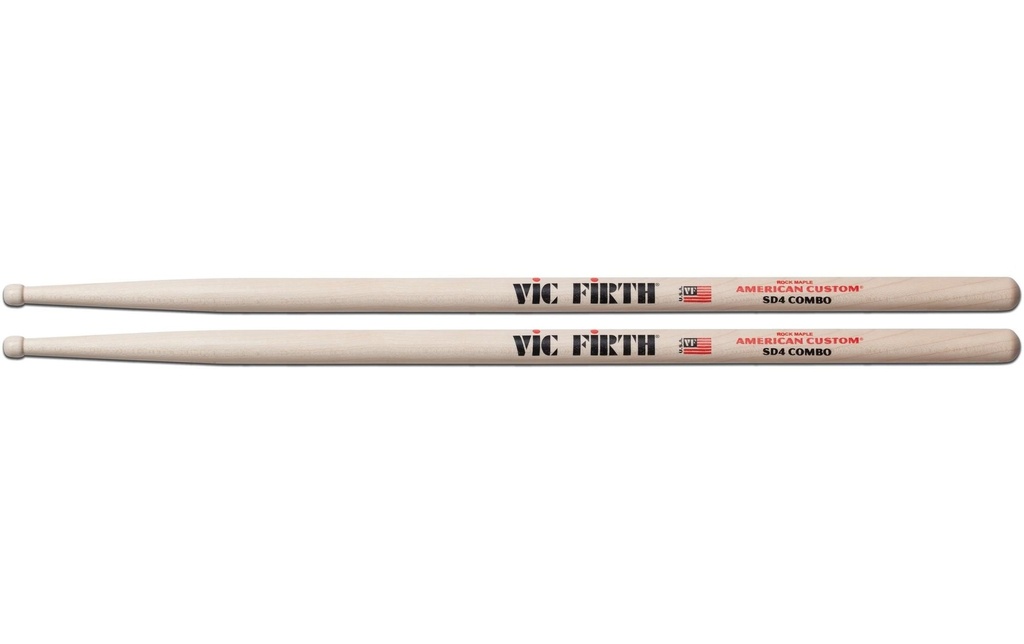 Vic Firth Baguettes de batterie SD4 – 1 Paire/s