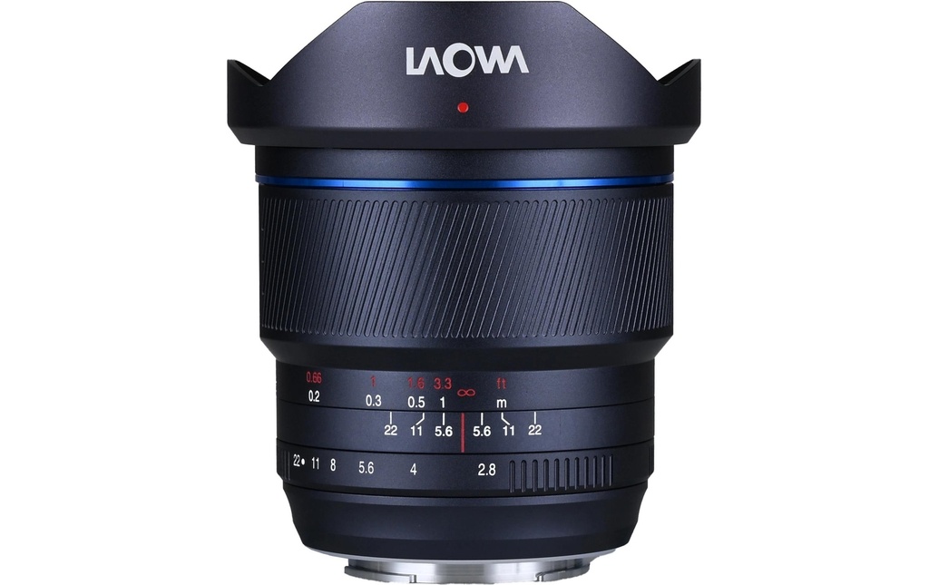 Laowa 12mm F/2.8 Lite Zero-D FF MF Diaphragme à 14 lamelles – Sony E-Mount