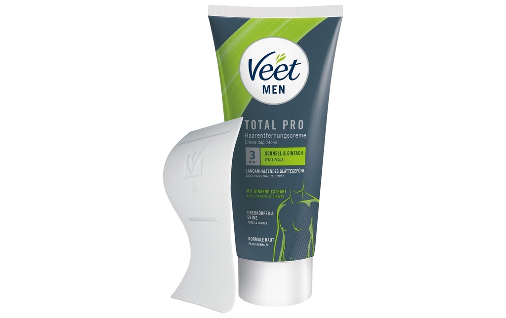 Veet MEN Crème dépilatoire Jambes & corps, 200 ml