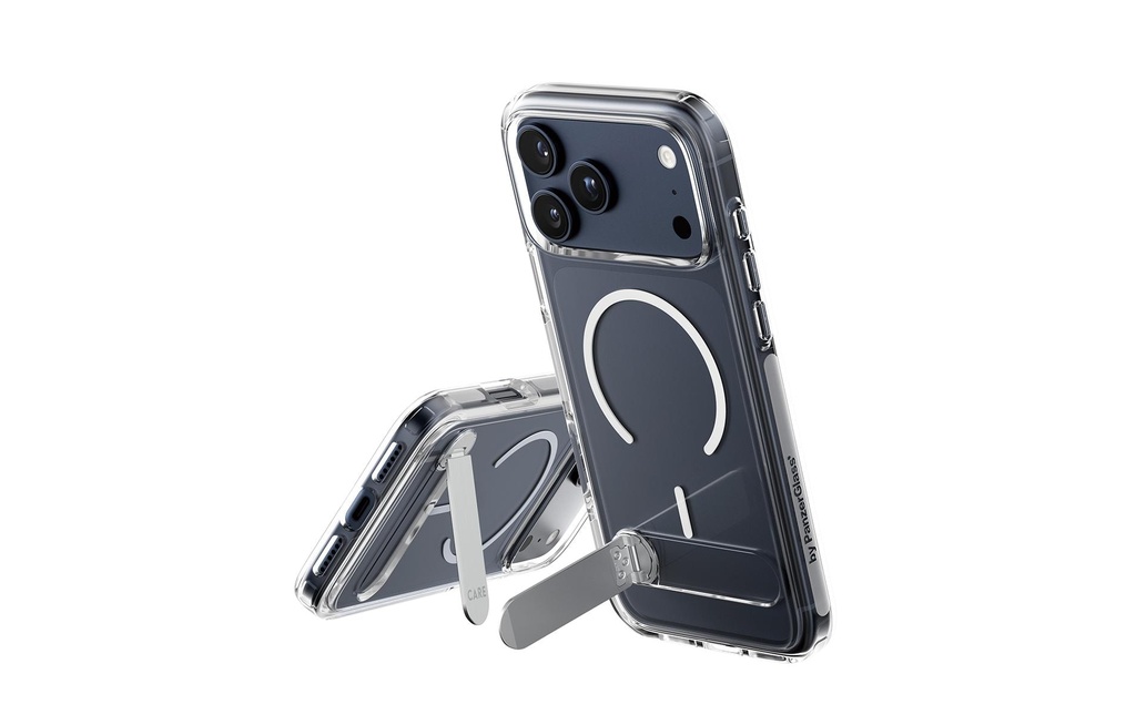 CARE Coque arrière Fonctionnalité avec kickstand iPhone 17 Pro Max