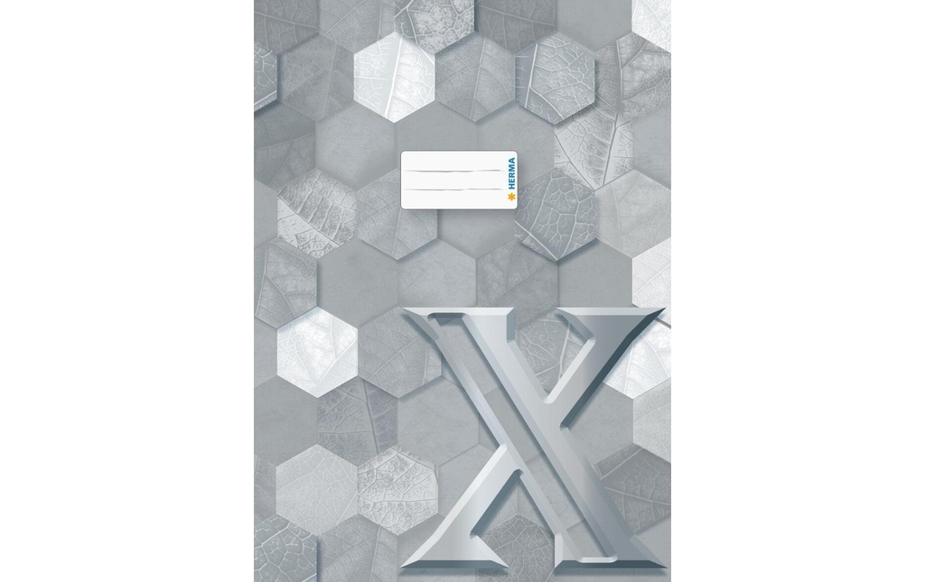 HERMA Protège-cahier X A4 gris