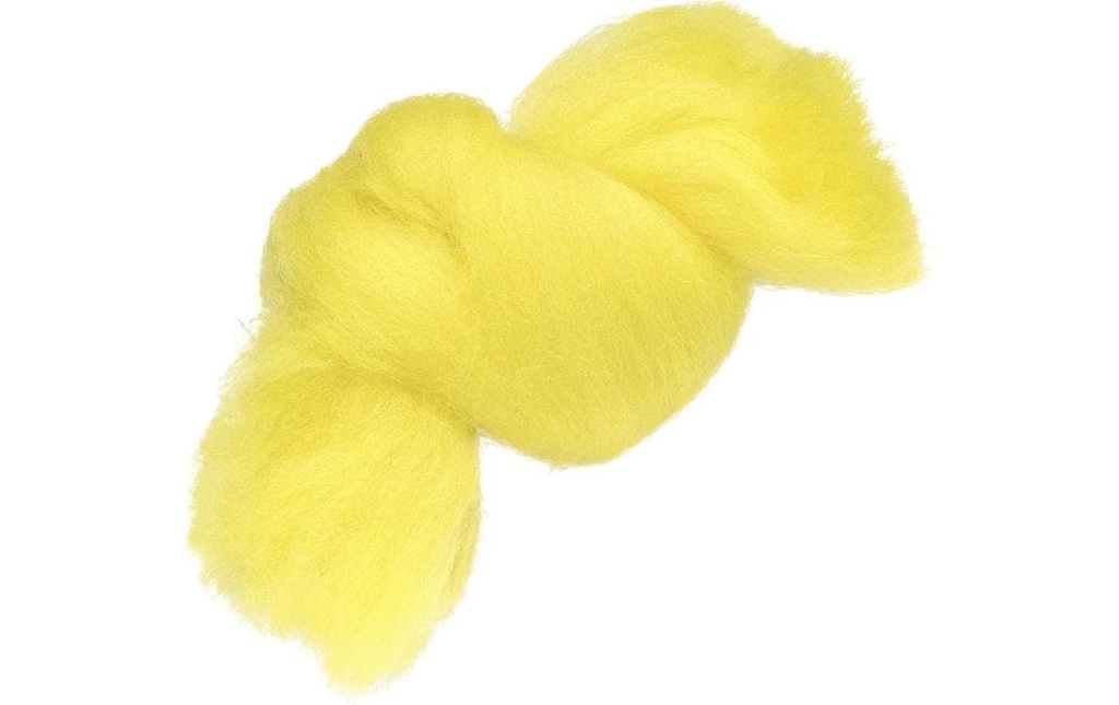 Heyda Laine de feutre 50 g, Jaune