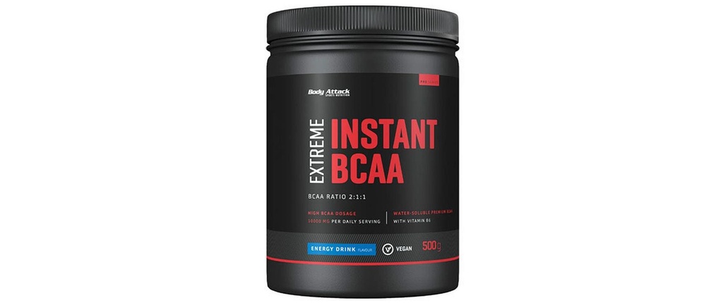 Body Attack Poudre Extreme Instant BCAA Pomme 500 g