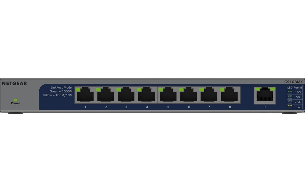 Netgear GS108MX 8 ports