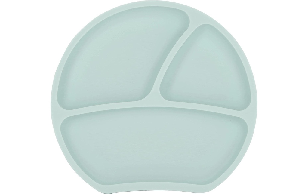 Kindsgut Assiette pour enfant divisé en Aigue-marine
