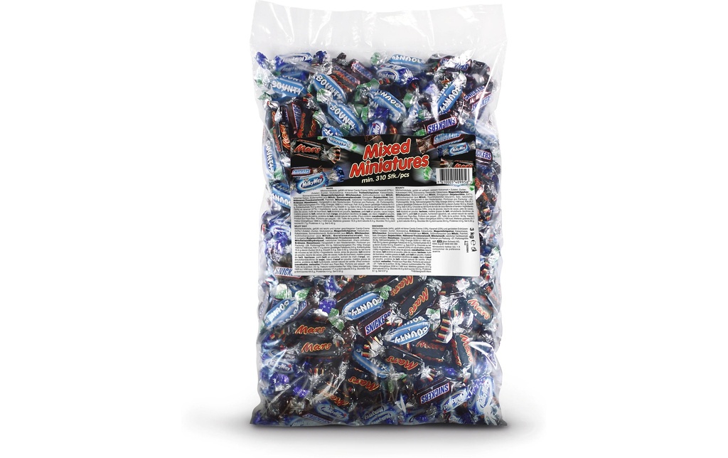 Mars Choc. & Gum Chocolat Mixed Miniatures 3 kg
