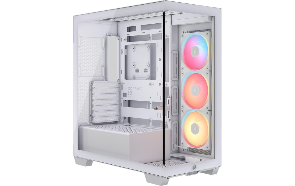 Corsair Boîtier d’ordinateur 3500X LX-R RGB Blanc