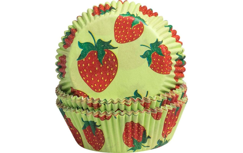 Demmler Moule à muffins Fraise 60 pièces