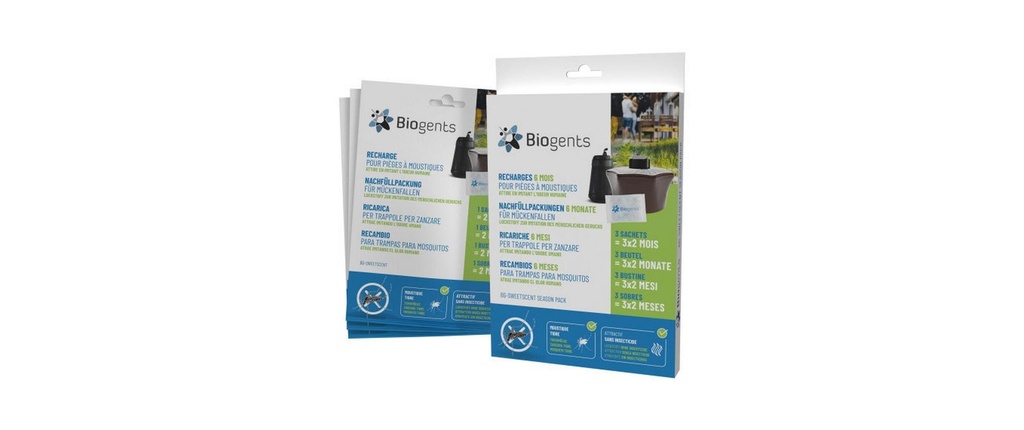 Samen Mauser Attractif pour moustiques, paquet de 3