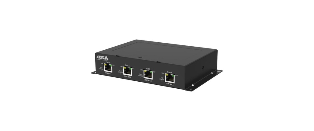 Axis Extension PoE TU8011 4 ports jusqu'à 100 m