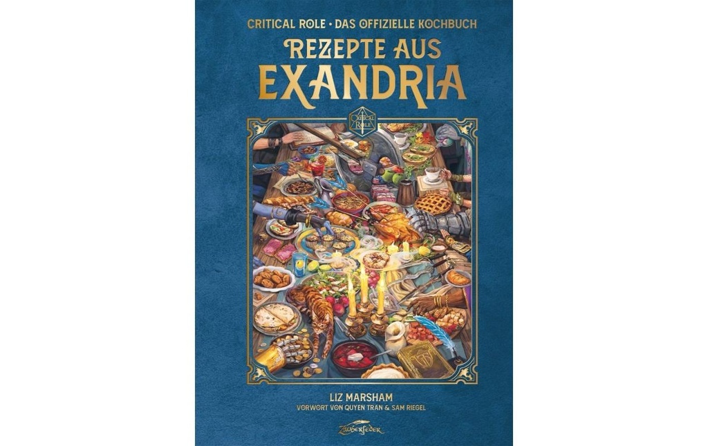 Zauberfeder Rôle critique : Recettes d'Exandria (FR) Bleu
