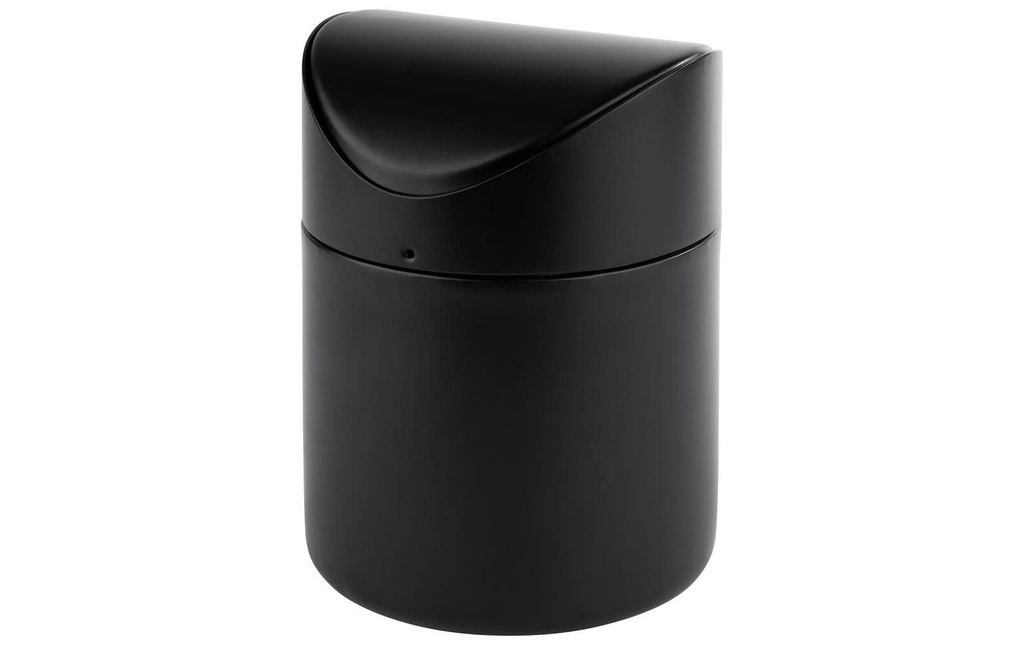 APS Poubelle de table Snap 1.2 l, Noir
