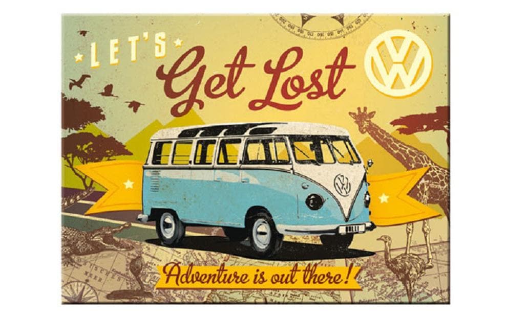 Nostalgic Art Aimant VW Bulli 1 Pièce/s, Multicolore