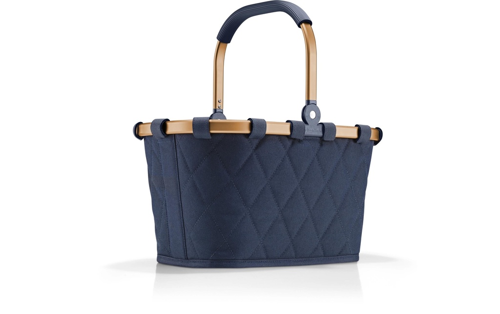 Reisenthel Panier de course Carrybag XS Frame Rhombus midnight gold