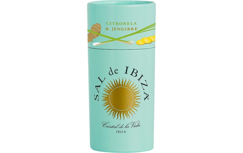 SAL de IBIZA Épice Granito Citronela Jengibre 100 g