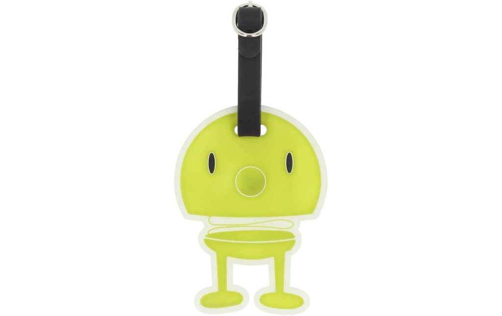 Hoptimist Étiquette pour valise Noir/Vert