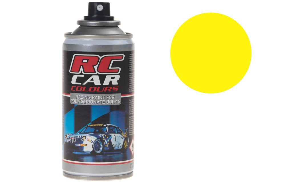 Ghiant Aérosol pour Lexan RC CAR Jaune citron 020 150 ml