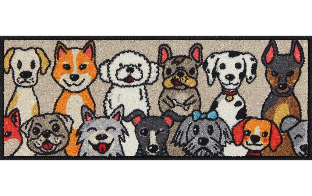 Salonlöwe Tapis de sol Dog People 30 cm x 75 cm