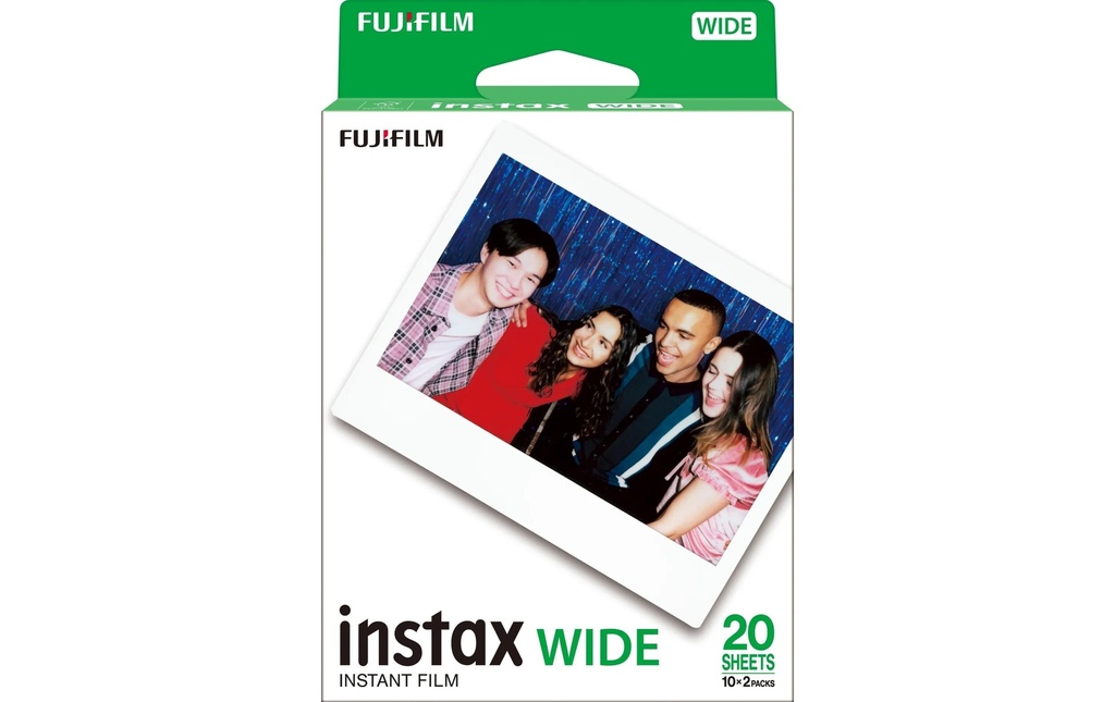 Fujifilm Instax Wide 10 feuilles – paquet de 2