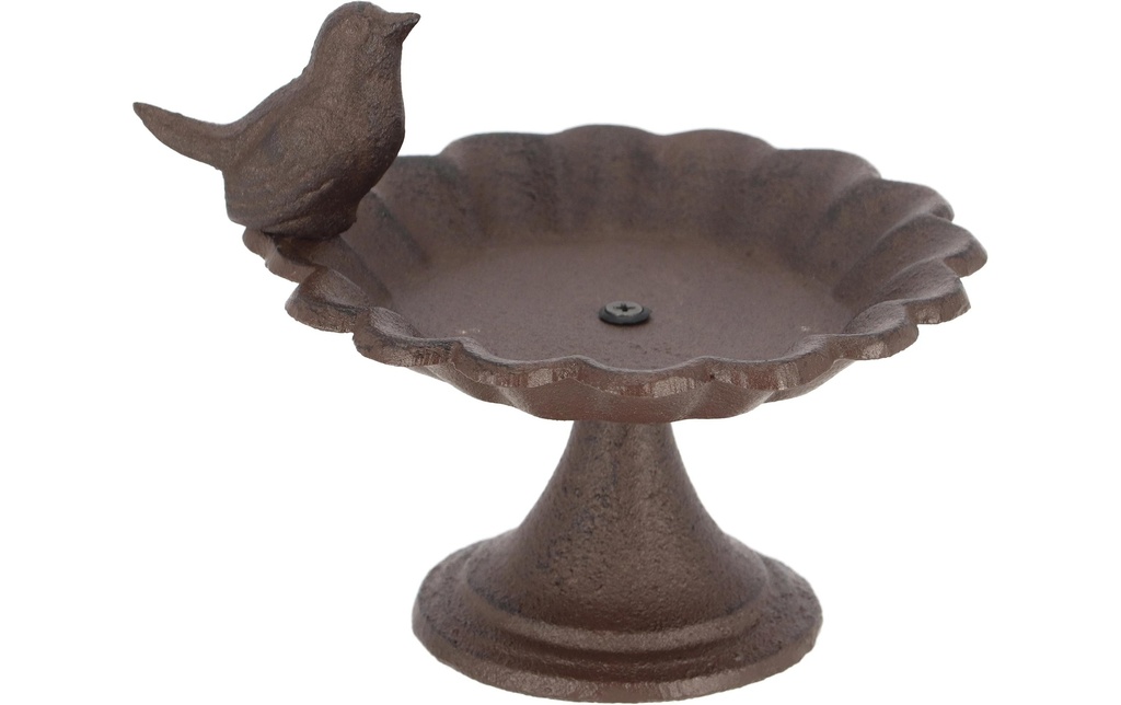 Esschert Design Abreuvoir pour oiseaux avec pied, 1 oiseau