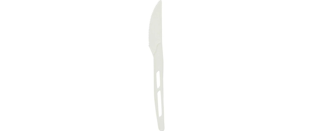 Weita Couteaux jetables 17.0 cm 50 Pièce/s Blanc